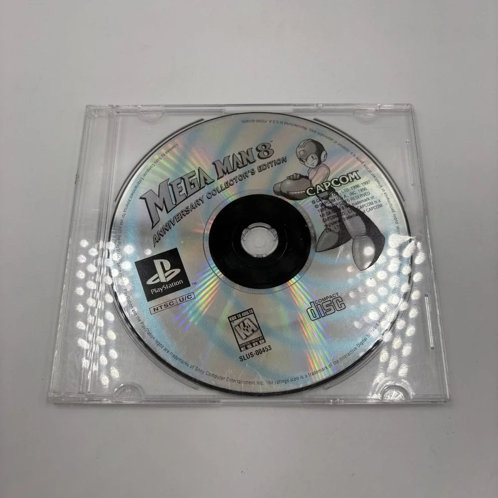 Vintage Mega Man Anniversary Collection Collector's Sony PlayStation PS1 Capcom‎
